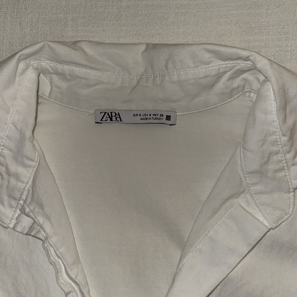Zara Poplin Button Down - Picture 3 of 4